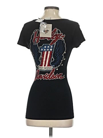 Harley Davidson Short Sleeve Henley (view 2)