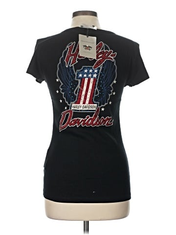 Harley Davidson Short Sleeve Henley (view 2)