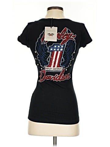 Harley Davidson Short Sleeve Henley (view 2)