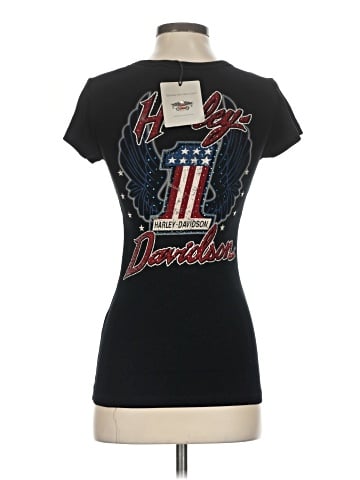 Harley Davidson Short Sleeve Henley (view 2)