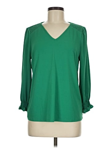 Adrianna Papell Long Sleeve Blouse (view 1)