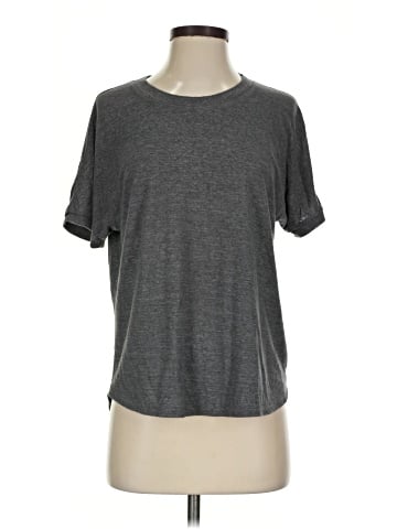 Madewell Heathered Hemp Relaxed Drapey Tee (view 1)