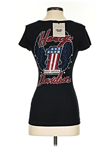 Harley Davidson Short Sleeve Henley (view 2)