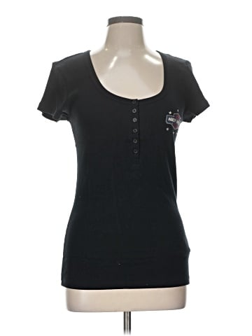 Harley Davidson Short Sleeve Henley (view 1)