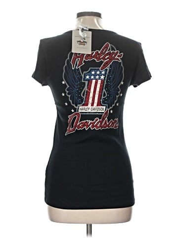 Harley Davidson Short Sleeve Henley (view 2)