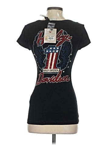 Harley Davidson Short Sleeve Henley (view 2)