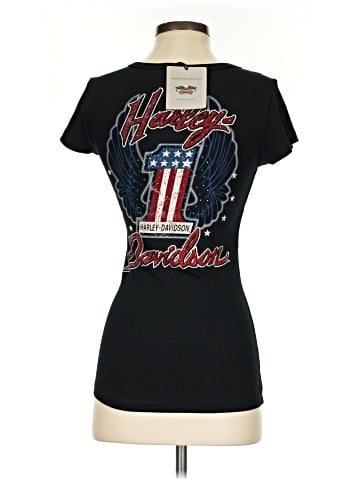 Harley Davidson Short Sleeve Henley (view 2)