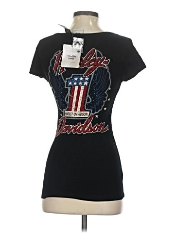 Harley Davidson Short Sleeve Henley (view 2)