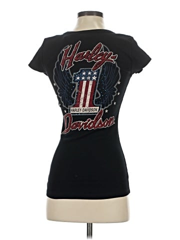 Harley Davidson Short Sleeve Henley (view 2)