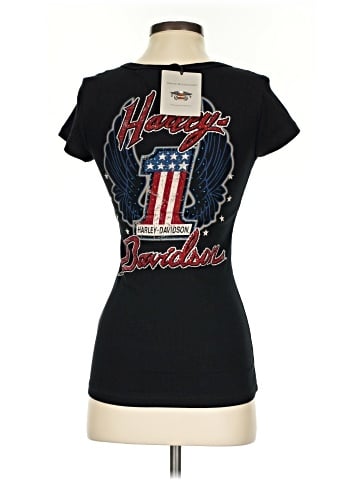 Harley Davidson Short Sleeve Henley (view 2)
