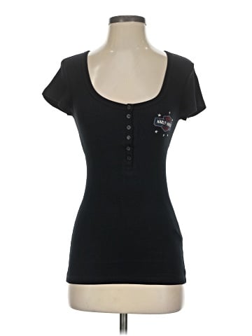 Harley Davidson Short Sleeve Henley (view 1)