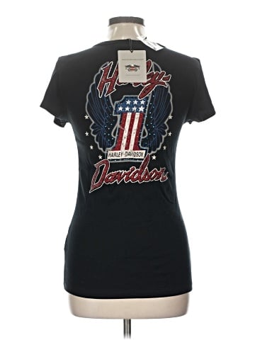 Harley Davidson Short Sleeve Henley (view 2)