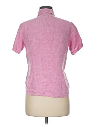 Lands' End Short Sleeve Button-Down Shirt (view 2)