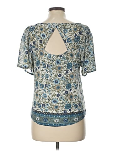 Lucky Brand Short Sleeve Blouse (view 2)