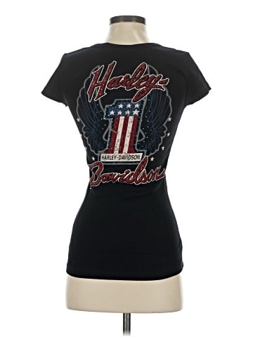 Harley Davidson Short Sleeve Henley (view 2)
