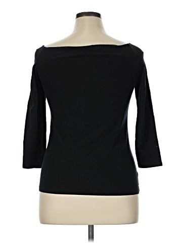 Zara W&B Collection 3/4 Sleeve T-Shirt (view 2)