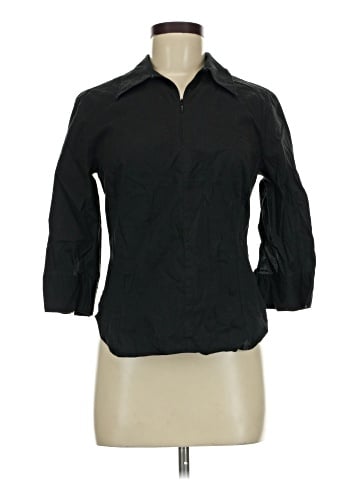 Express 3/4 Sleeve Button-Down Shirt (view 1)