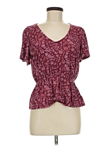 Lucky Brand Short Sleeve Blouse (view 1)