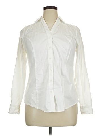 Lane Bryant Long Sleeve Blouse (view 1)