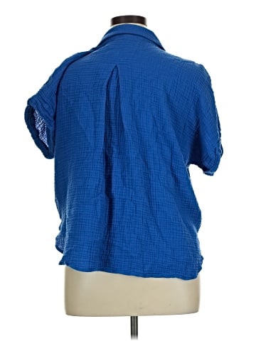 Eileen Fisher Short Sleeve Blouse (view 2)