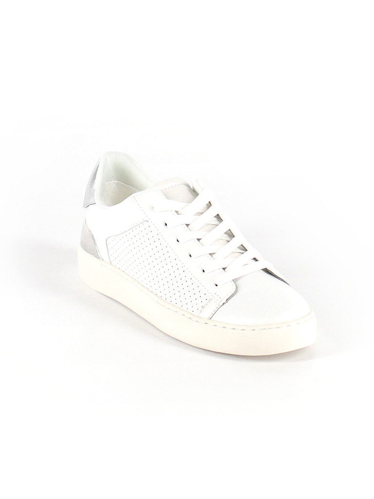 Nine West Solid White Sneakers Size 10 