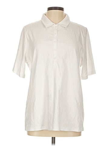 Isaac Mizrahi LIVE! Short Sleeve Polo (view 1)