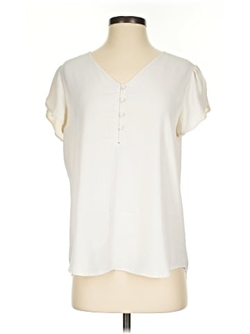 Ann Taylor LOFT Short Sleeve Blouse (view 1)
