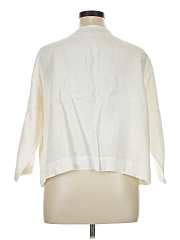 Flax 3/4 Sleeve Blouse (view 2)