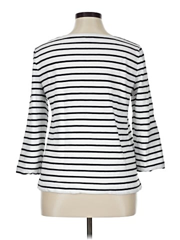 Ann Taylor LOFT 3/4 Sleeve T-Shirt (view 2)