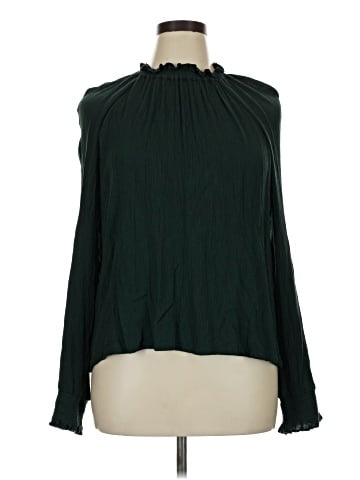 Garnet Hill Long Sleeve Blouse (view 1)