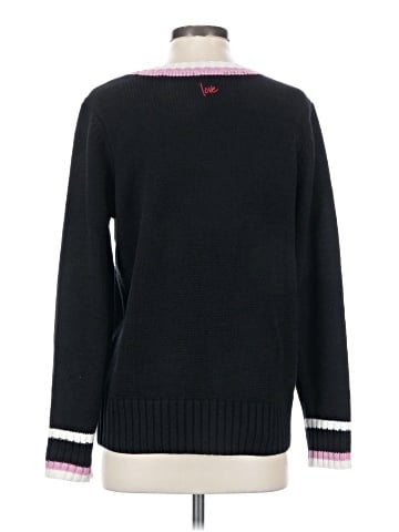 Peace Love World Pullover Sweater (view 2)