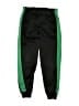 NBA 100% Polyester Color Block Green Track Pants Size 10 - 12 - photo 1