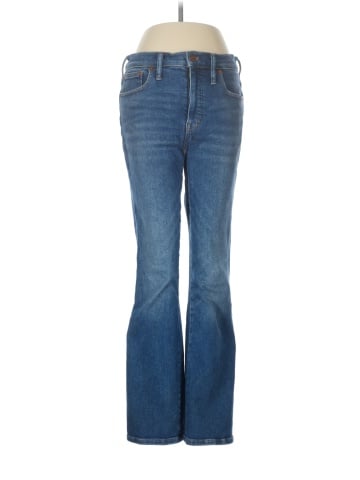 Madewell Tall Cali Demi-Boot Jeans in Bodney Wash (view 1)