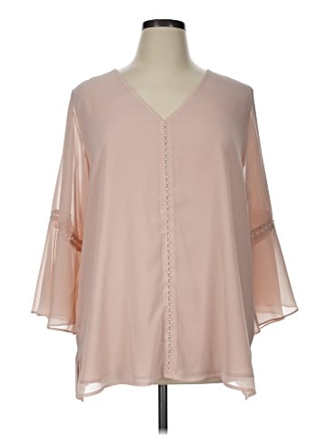 Calvin Klein 3/4 Sleeve Blouse (view 1)