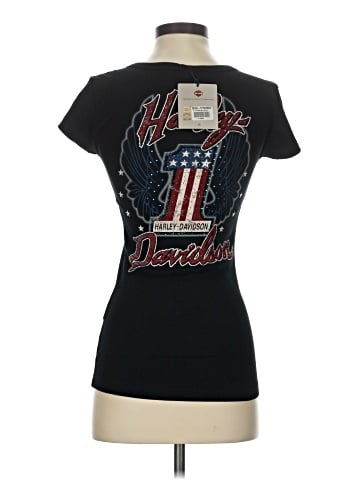 Harley Davidson Short Sleeve Henley (view 2)