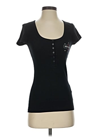 Harley Davidson Short Sleeve Henley (view 1)