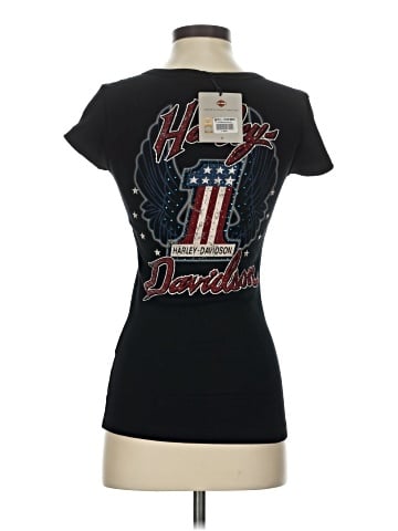 Harley Davidson Short Sleeve Henley (view 2)