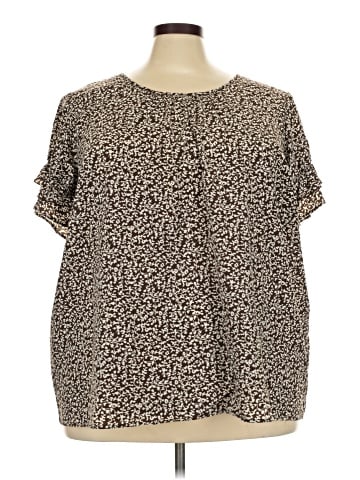 Lane Bryant Short Sleeve Blouse (view 1)