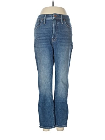 Madewell The Petite Curvy Perfect Vintage Jean in Maplewood Wash (view 1)