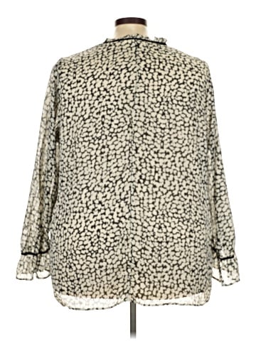 Lane Bryant Long Sleeve Blouse (view 2)