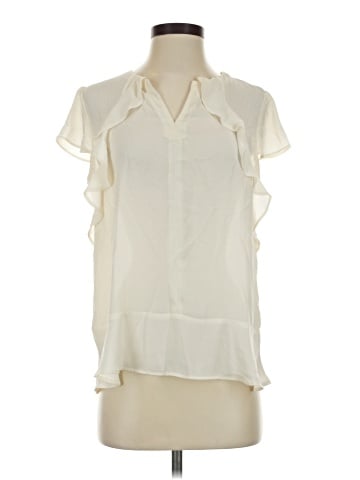 Banana Republic Factory Store Short Sleeve Blouse (view 1)