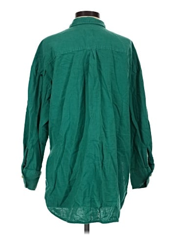 Maeve Long Sleeve Button-Down Shirt (view 2)