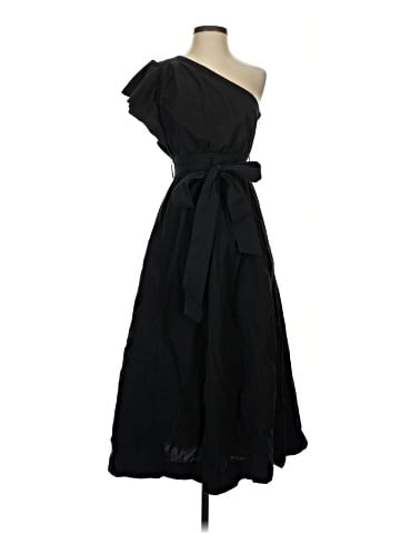 Madewell Ruffled One-Shoulder Midi Dress (view 1)