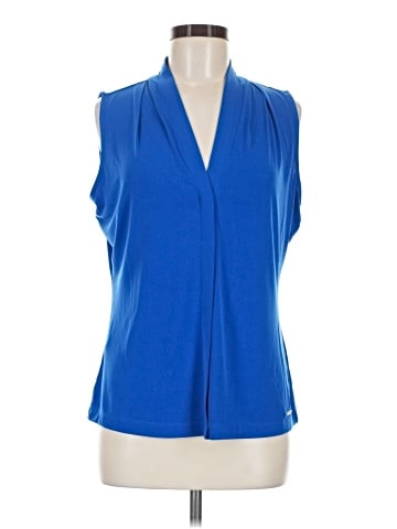 Calvin Klein Sleeveless Blouse (view 1)