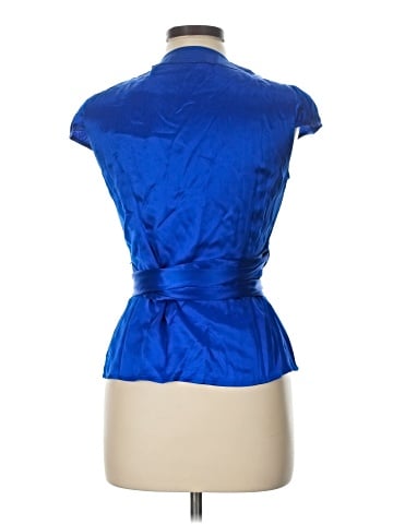 INC International Concepts Short Sleeve Silk Top (view 2)