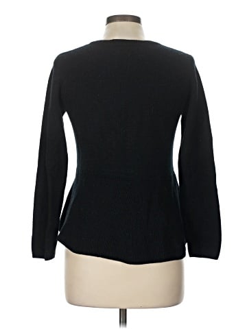Black Saks Fifth Avenue Pullover Sweater (view 2)