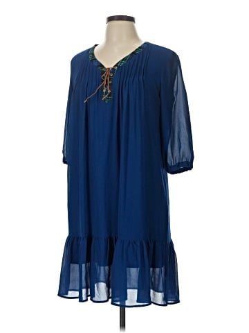 NY Collection 3/4 Sleeve Top (view 1)