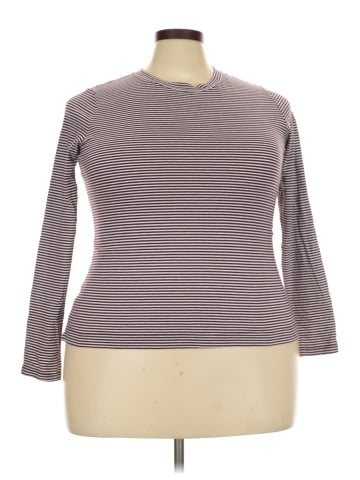 Ann Taylor LOFT 3/4 Sleeve T-Shirt (view 1)