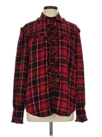 Polo by Ralph Lauren Long Sleeve Blouse (view 1)