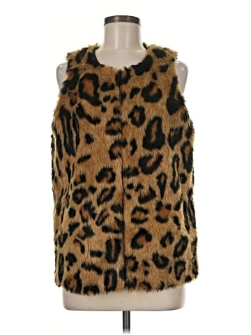 Romeo & Juliet Couture Faux Fur Vest (view 1)